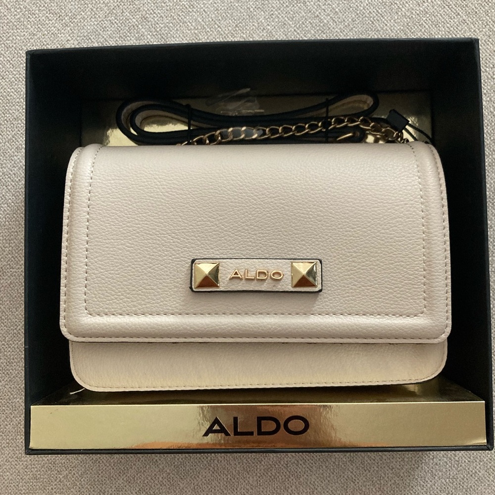 ALDO Elegant Cream Crossbody Bag